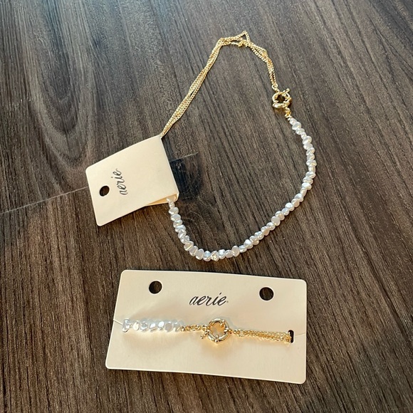 aerie Jewelry - NWT Aerie Necklace And Bracelet set